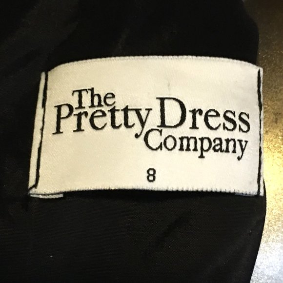 THE PRETTY DRESS COMPANY "Uma" Contrast Collar Pencil Dress     UK 8 = US size 4 - Picture 10 of 14